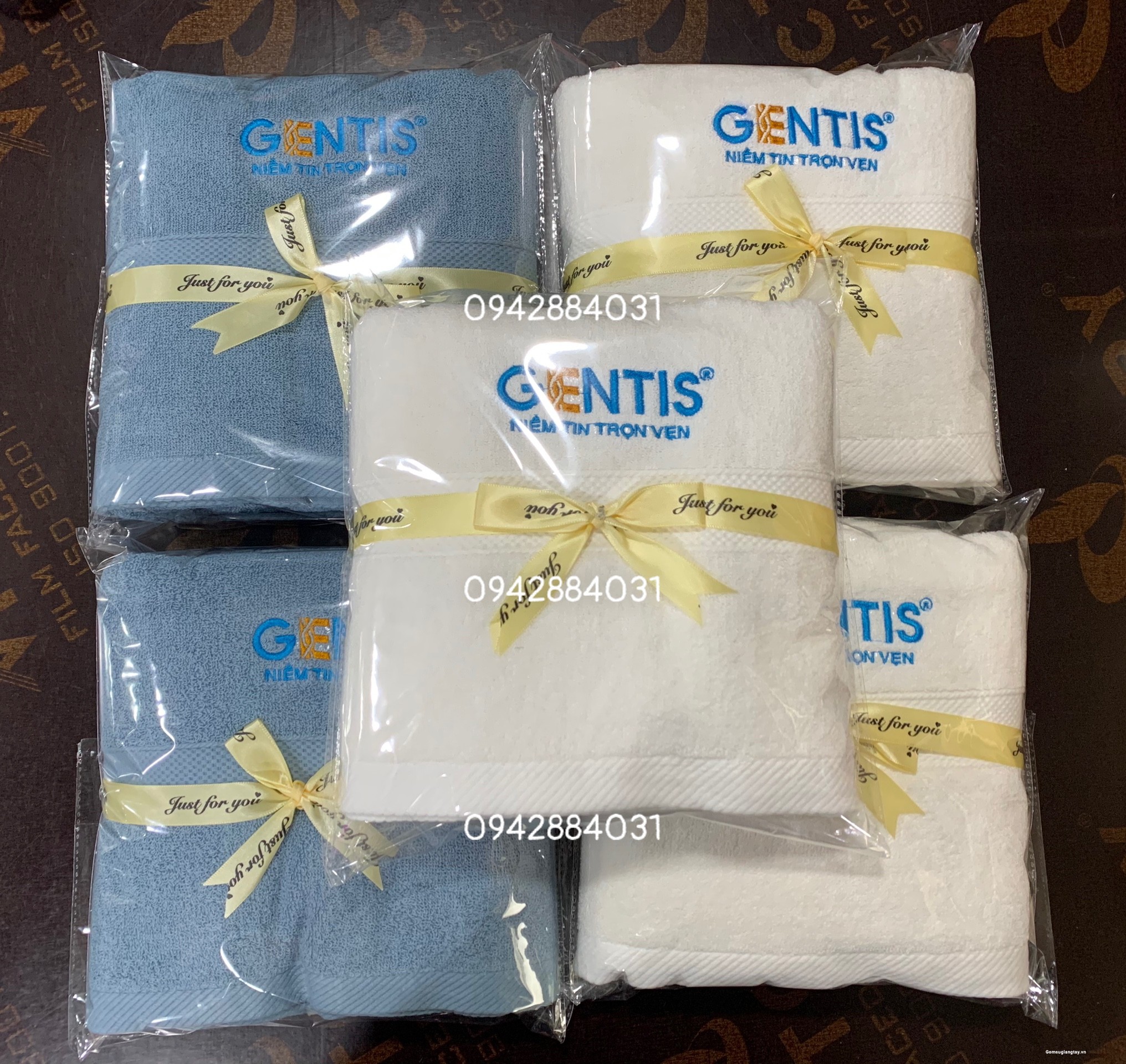 KHĂN TẮM THÊU LOGO  THƯƠNG HIỆU - QUÀ TẶNG CHO KHÁCH HÀNG 