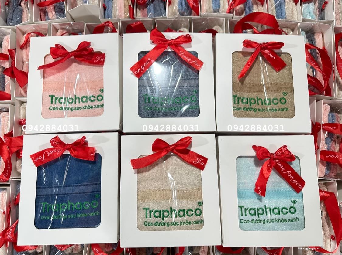 BỘ KHĂN QUÀ TẶNG DOANH NGHIỆP - CHÚC MỪNG QUỐC TẾ PHỤ NỮ 8-3