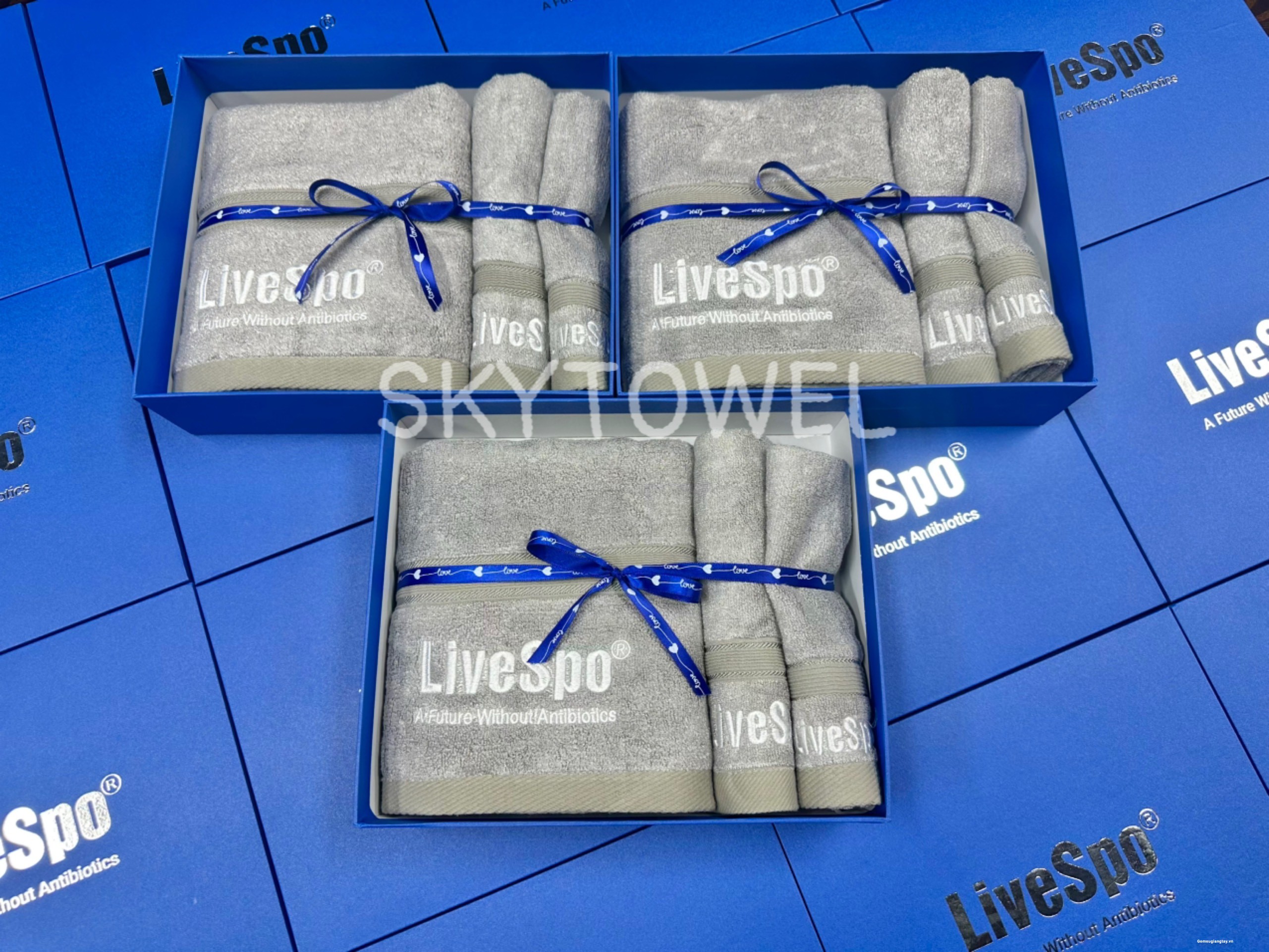 BỘ 3 KHĂN QUÀ TẶNG DOANH NGHIỆP - HAPPY WOMEN'S DAY  8/3